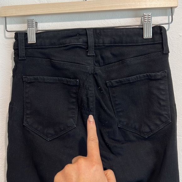 Lagence Margot high rise skinny noir denim black - Picture 6 of 11